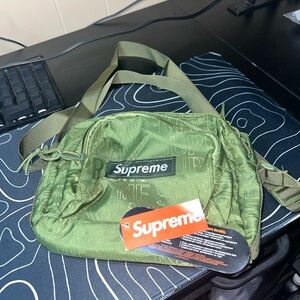Supreme Olive Green Messenger Bag